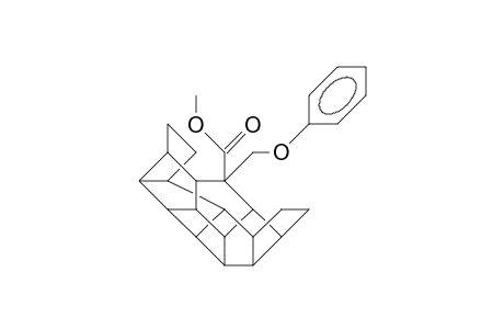 10-Carbomethoxy-10-phenoxymethyl-octacyclo(7.7.2.1/2,15/.0/3,18/.0/4,8/.0/5,19/.0/11,17/.0/12,16/)nonadecane