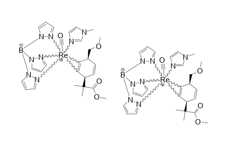 #3B;[HYDRIDOTRIS-(PYRAZOLYL)-BORATE]-RE-(CO)-(N-METHYLIMIDAZOLE)-[5,6-ETA(2)-(METHYL-2-[4-(METHOXYMETHYL)-CYCLOHEXA-2,5-DIEN-1-YL]-2-METHYLPROPANOATE]]