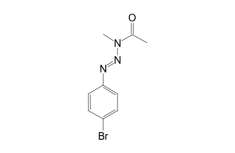 3-ACETYL-3-METHYL-1-(4-BROMOPHENYL)-TRIAZEN