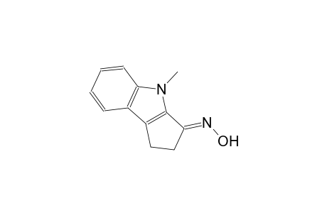 (3E)-4-methyl-1,4-dihydrocyclopenta[b]indol-3(2H)-one oxime