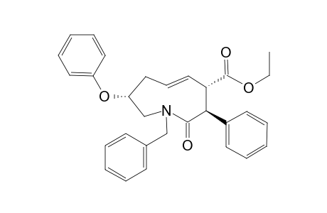 (PS)-(E)-(3S,4S,8R)-N-BENZYL-4-ETHOXYCARBONYL-8-(PHENOXY)-3-PHENYL-2,3,4,7,8,9-HEXAHYDRO-1H-AZONIN-2-ONE