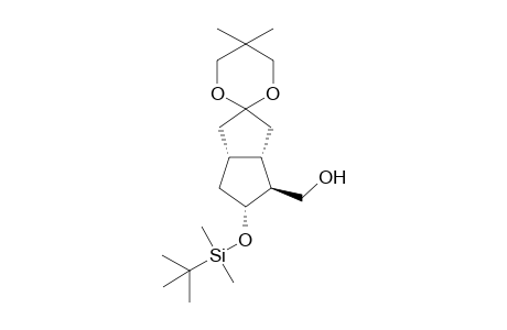 (3a'S,4'S,5'R,6a'R)-5'-(tert-butyldimethylsilyloxy)-5,5-dimethylhexahydro-1'H-spiro[1,3]dioxane-2,2'-pentalene]-4'-yl]methanol