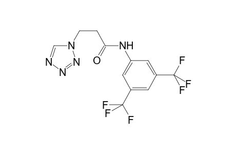1H-1,2,3,4-Tetrazole-1-propanamide, N-[3,5-bis(trifluoromethyl)phenyl]-