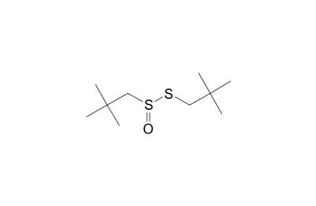 S-(2,2-Dimethyl-propyl) 2,2-dimethyl-propanethiosulfinate