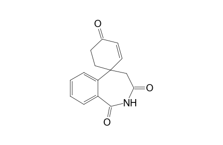 Spiro[benzo[c]azepine-5,1'-cyclohexane]-2'-ene-1(2H),3(4H),4'-trione