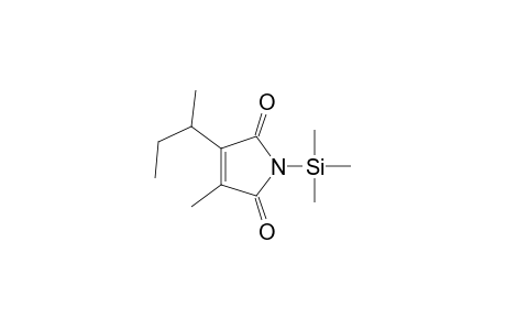 3-Methyl-4-sec-butyl-1H-pyrrole-2,5-dione trimethylsilate