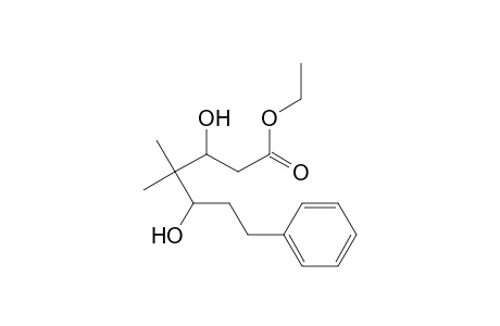 Ethyl syn-3,5-dihydroxy-4,4-dimethyl-7-phenylheptanoate