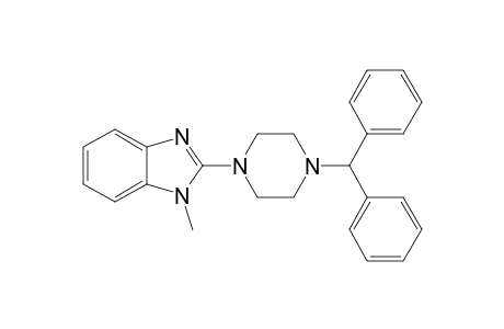 2-(4-benzhydrylpiperazin-1-yl)-1-methyl-benzimidazole