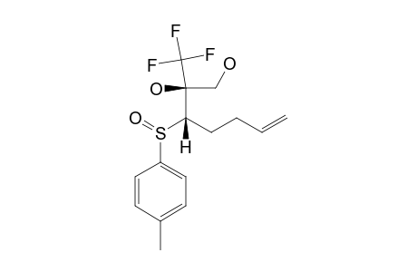 (2R,3S)-2-TRIFLUOROMETHYL-3-[(4-METHYLPHENYL)-SULFINYL]-HEPT-6-EN-1,2-DIOL