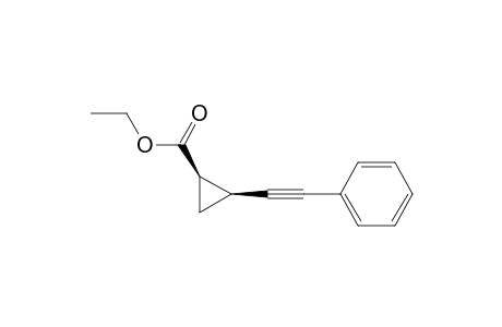 Ethyl cis-2-(phenylethynyl)cyclopropanecarboxylate