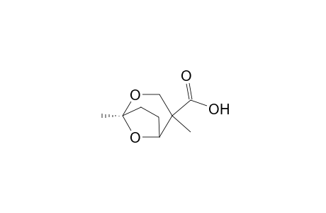 (1R,exo)-1,4-Dimethyl-2,8-dioxabicyclo[3.2.1]octane-4-carboxylic acid