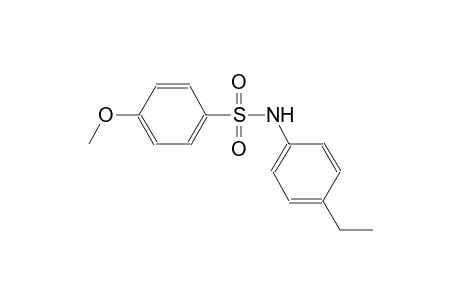 N-(4-ethylphenyl)-4-methoxybenzenesulfonamide