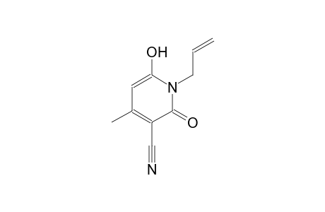3-pyridinecarbonitrile, 1,2-dihydro-6-hydroxy-4-methyl-2-oxo-1-(2-propenyl)-