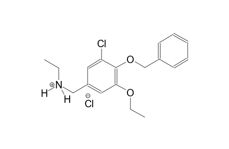 N-[4-(benzyloxy)-3-chloro-5-ethoxybenzyl]ethanaminium chloride