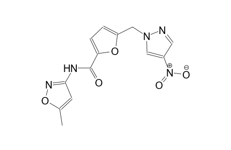 N-(5-methyl-3-isoxazolyl)-5-[(4-nitro-1H-pyrazol-1-yl)methyl]-2-furamide
