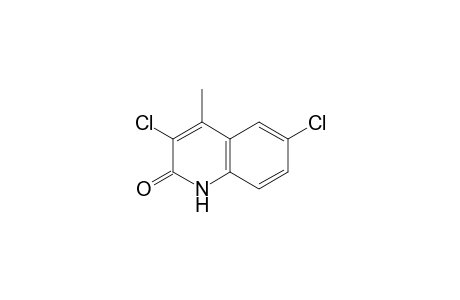 2(1H)-Quinolinone, 3,6-dichloro-4-methyl-