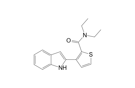 N,N-Diethyl-3-(1H-indol-2-yl)thiophene-2-carboxamide