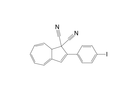 2-(4-iodophenyl)-8aH-azulene-1,1-dicarbonitrile