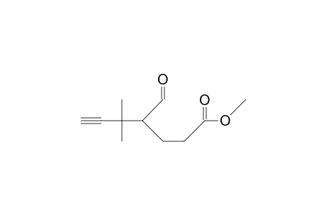 Methyl 5,5-dimethyl-4-formyl-6-heptynoate