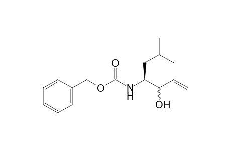 (4S)-4-Benzyloxycarbonylamino-6-methylhept-1-en-3-ol