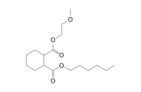 1,2-Cyclohexanedicarboxylic acid, hexyl 2-methoxyethyl ester