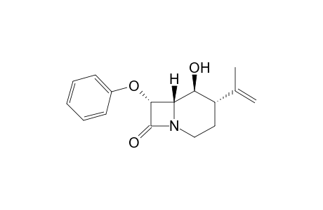 (4S,5S,6S,7R)-5-Hydroxy-4-isopropenyl-7-phenoxy-1-aza-bicyclo[4.2.0]octan-8-one