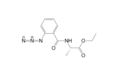 N-(2-Azidobenzoyl)-L-alanine ethyl ester