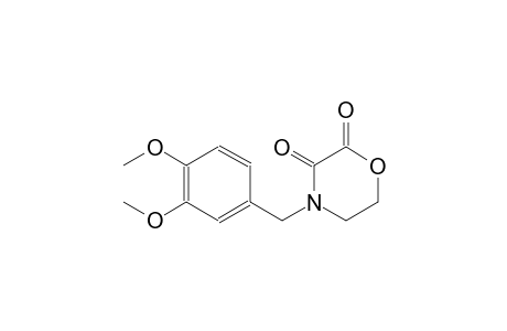 2,3-morpholinedione, 4-[(3,4-dimethoxyphenyl)methyl]-