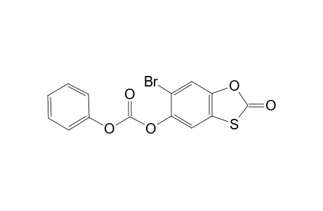 Carbonic acid, (6-bromo-2-oxobenzoxathiol-5-yl)phenyl diester