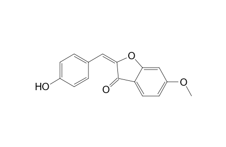 3(2H)-Benzofuranone, 2-[(4-hydroxyphenyl)methylene]-6-methoxy-, (E)-