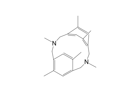 3,10-Diazatricyclo[10.2.2.25,8]octadeca-5,7,12,14,15,17-hexaene, 3,6,10,13,15,17-hexamethyl-