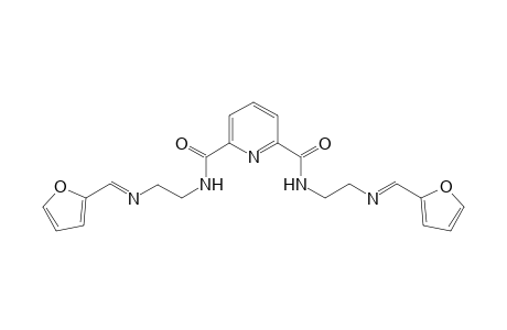 N2,N6-bis(2-((E)-(furan-2-ylmethylene)amino)ethyl)pyridine-2,6-dicarboxamide