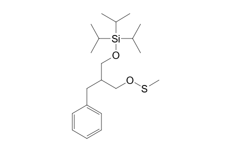 1-METHYLSULFONYLOXY-2-BENZYL-3-TRIISOPROPYLSILOXYPROPANE