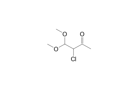 3-Chloro-4,4-dimethoxybutan-2-one