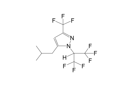 5-ISOBUTYL-3-TRIFLUOROMETHYL-1-(2,2,2-TRIFLUORO-1-TRIFLUOROMETHYLETHYL)PYRAZOLE
