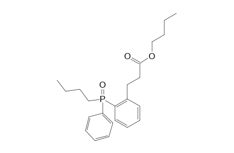 n-Butyl 3-(2-(n-butyl(phenyl)phosphoryl)phenyl) propanoate