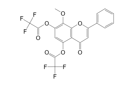 Wogonin, bis(trifluoroacetate)