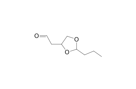 4-formylmethyl-2-propyl-1,3-dioxolane
