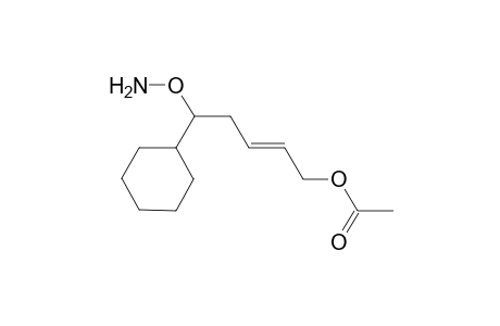 [(E)-5-aminooxy-5-cyclohexylpent-2-enyl] acetate