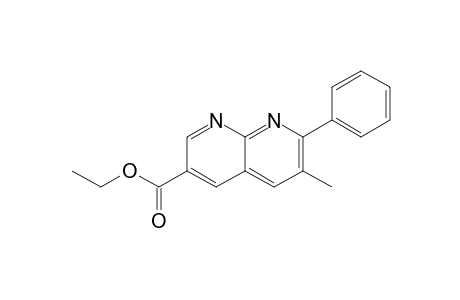 Ethyl 6-methyl-7-phenyl-1,8-naphthyyridine-3-carboxylate