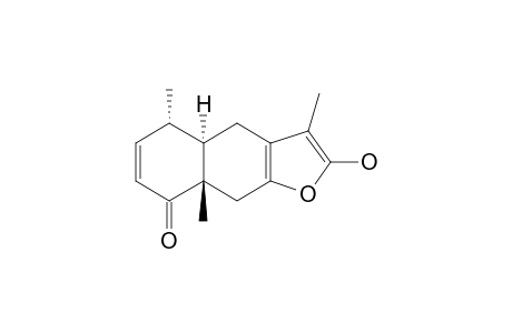 2-HYDROXY-4A-ALPHA-H-3,5-ALPHA,8A-BETA-TRIMETHYL-4,4A,8A,9-TETRAHYDRONAPHTHO-[2,3-B]-FURAN-8(5H)-ONE