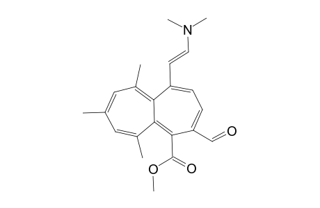 Methyl 1-[(1E)-2-(Dimethylamino)ethenyl]-4-formyl-6,8,10-trimethylheptalene-5-carboxylate