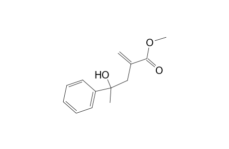 Methyl 4-hydroxy-2-methylene-4-phenylpentanoate