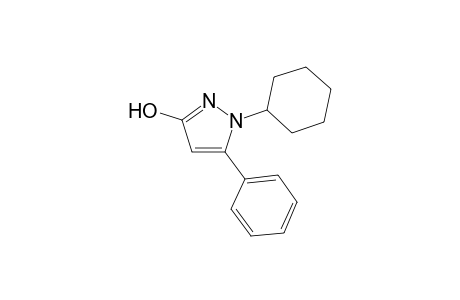 1-Cyclohexyl-3-hydroxy-5-phenyl-1H-pyrazole