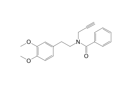 N-(3,4-dimethoxyphenethyl)-N-(prop-2-yn-1-yl)benzamide