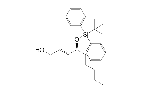 (4S)-(2E)-4-O-tert-Butyldiphenylsilyloxy-2-nonenol
