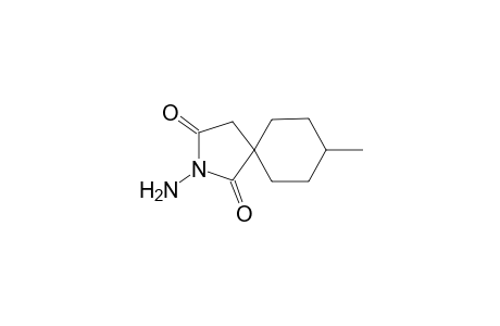 2-amino-8-methyl-2-azaspiro[4.5]decane-1,3-dione