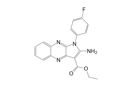 1H-pyrrolo[2,3-b]quinoxaline-3-carboxylic acid, 2-amino-1-(4-fluorophenyl)-, ethyl ester