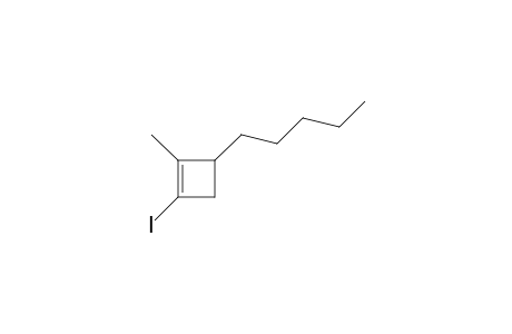 1-Iodo-2-methyl-3-pentylcyclobut-1-ene