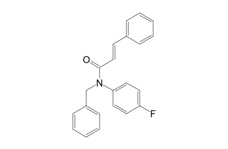 N-Benzyl-N-(4-fluorophenyl)-3-phenylacrylamide